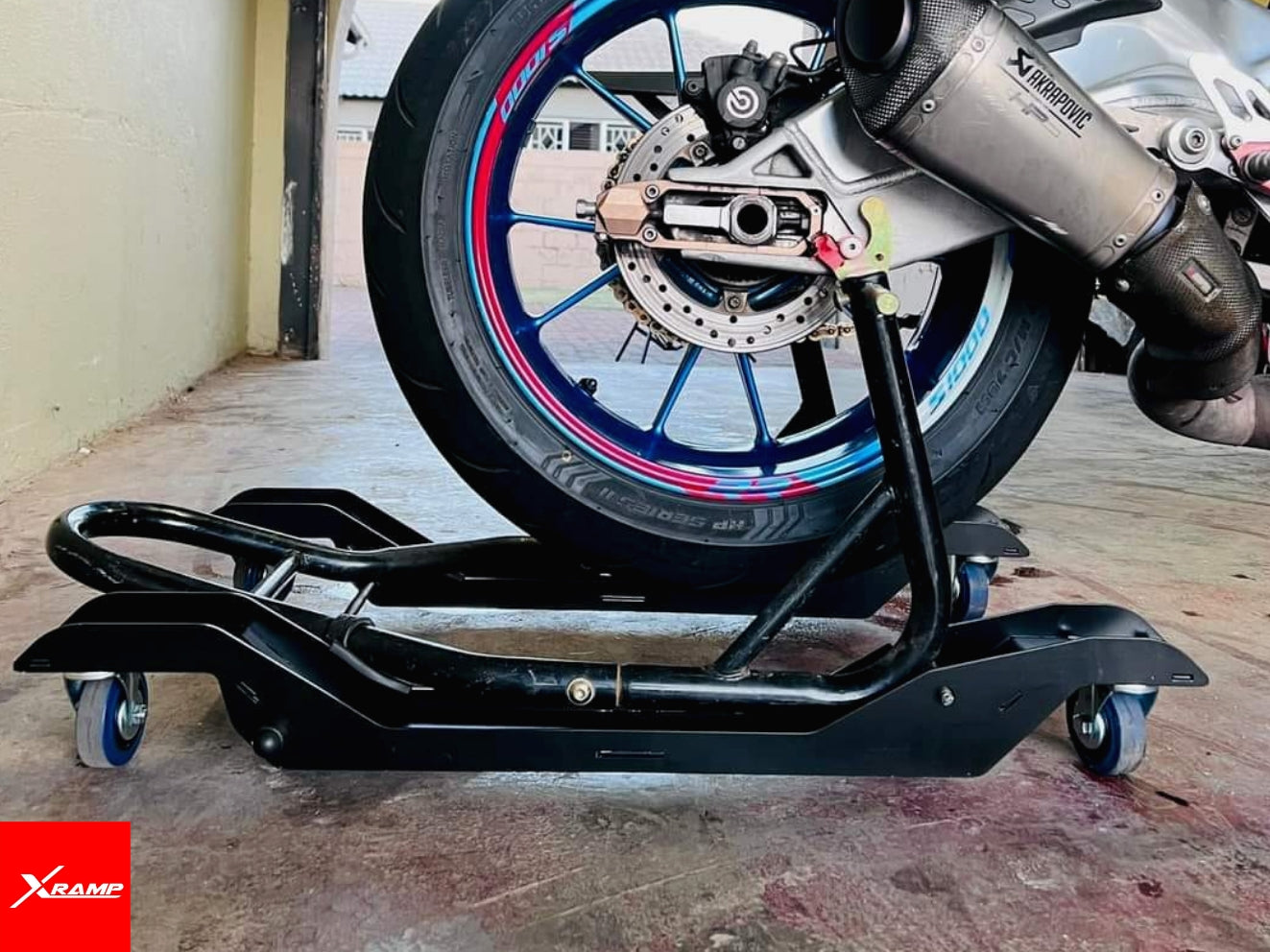 Paddock Slider Carello sposta moto - Xramp