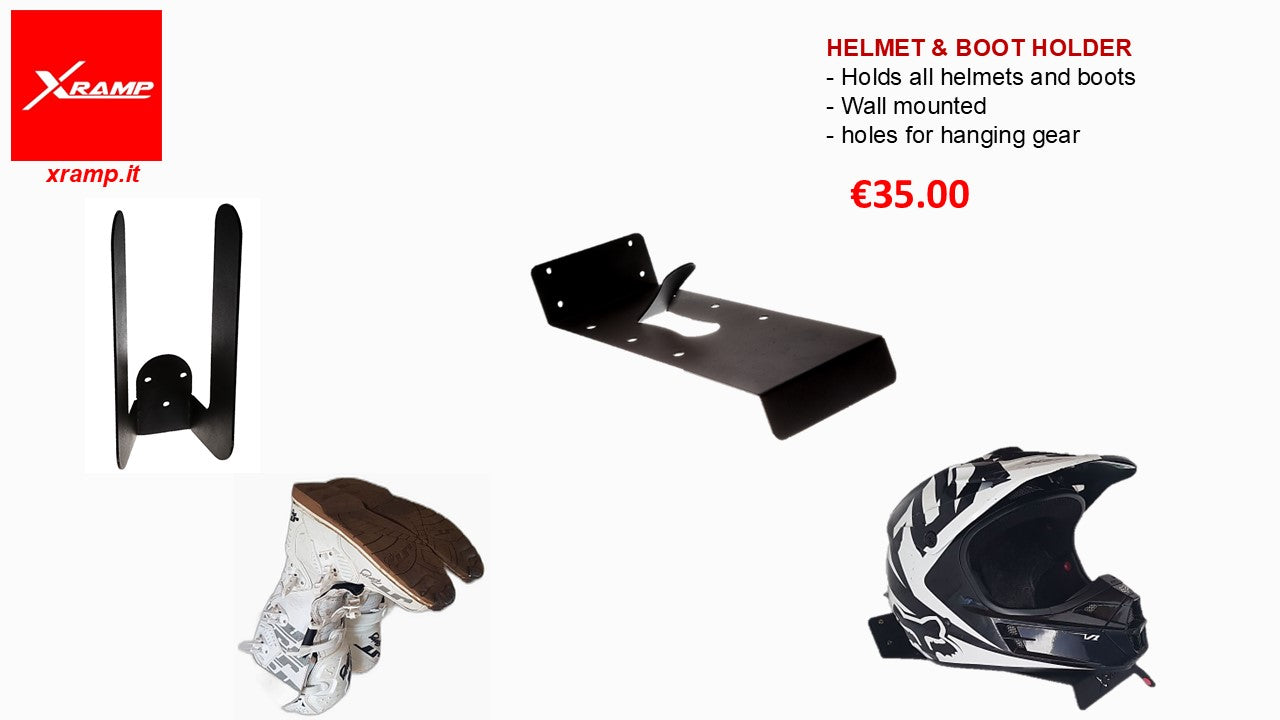 XRAMP BOOT AND HELMET SUPPORT