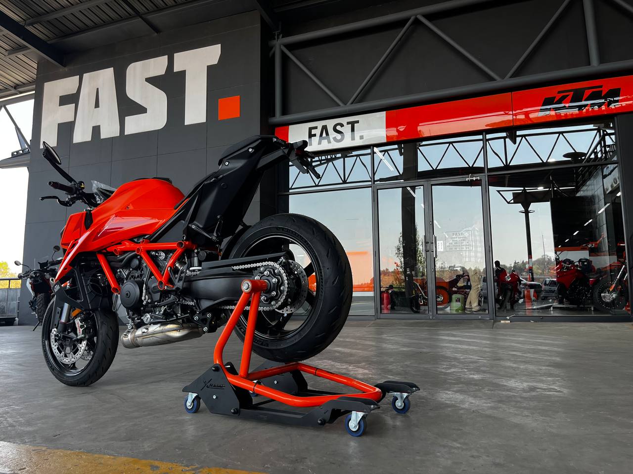 Paddock Slider PRO Carello Univesale sposta moto - Nero