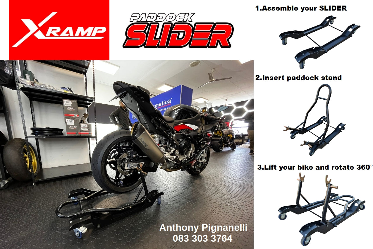 Paddock Slider Carello sposta moto - Xramp